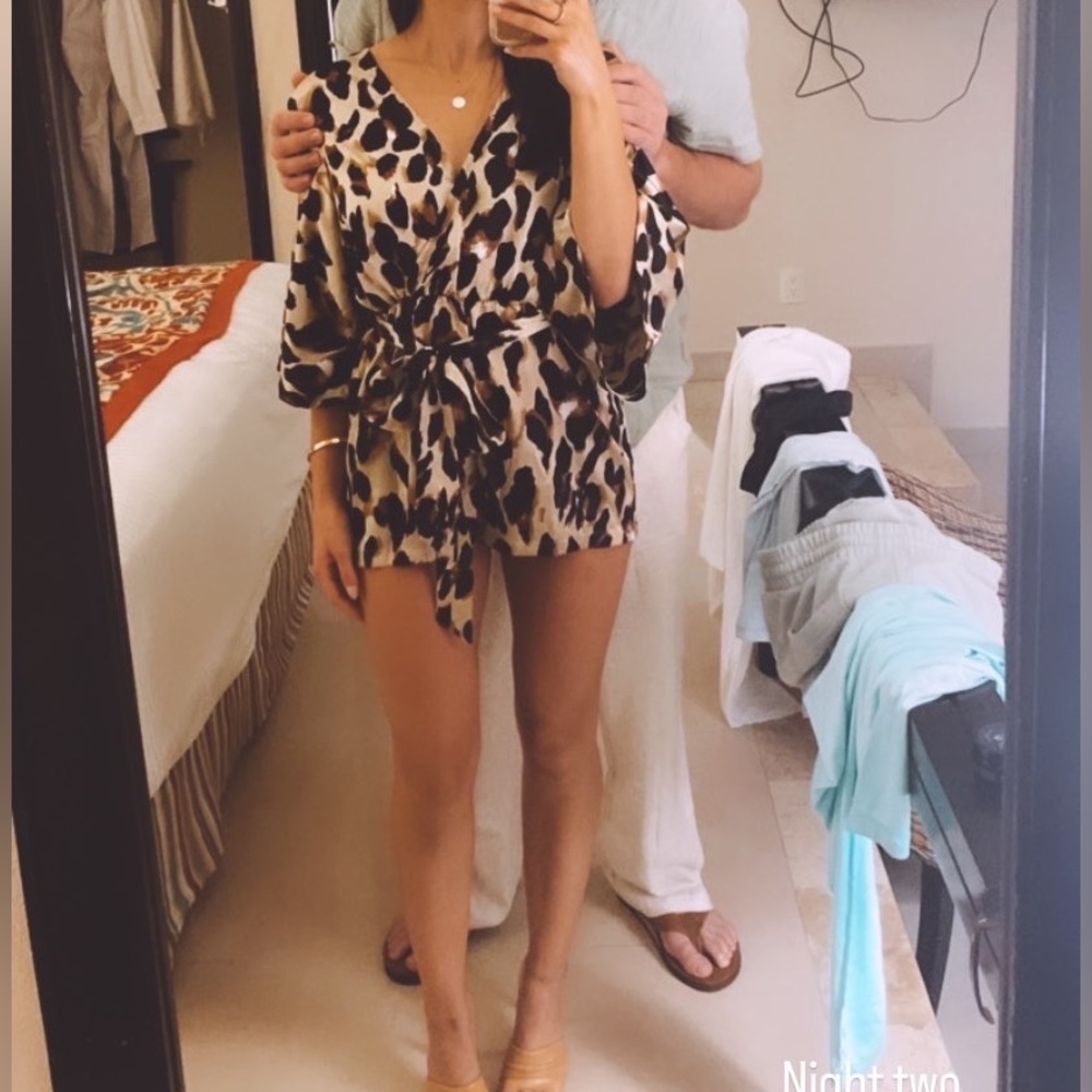 Lulus Leopard Romper